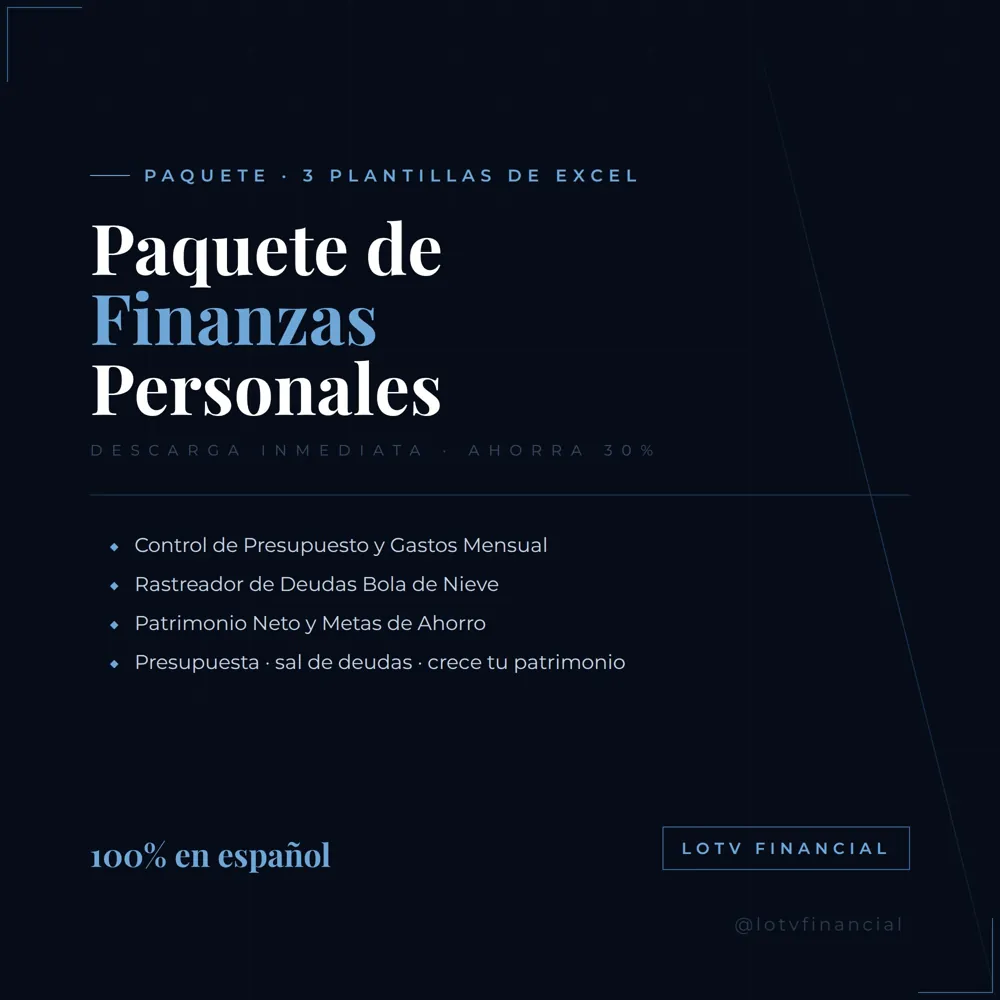 Paquete de Finanzas Personales
