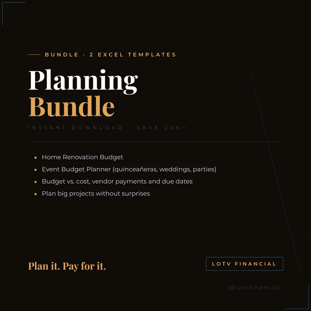 Planning Bundle