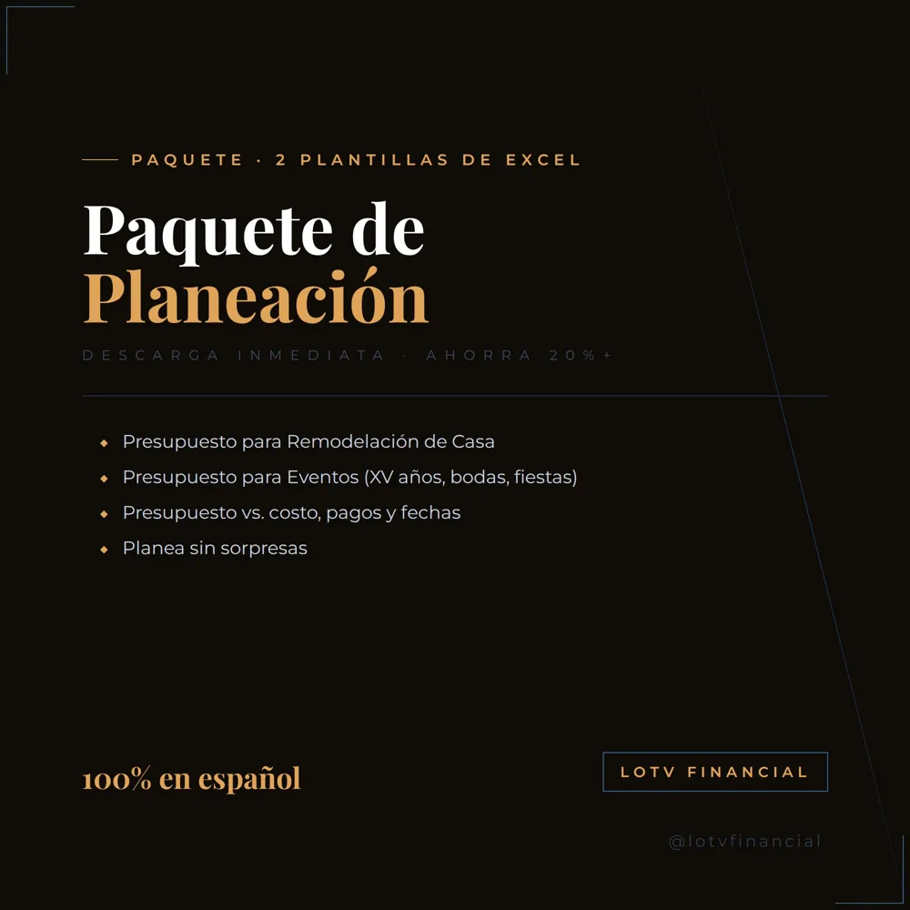 Paquete de Planeación